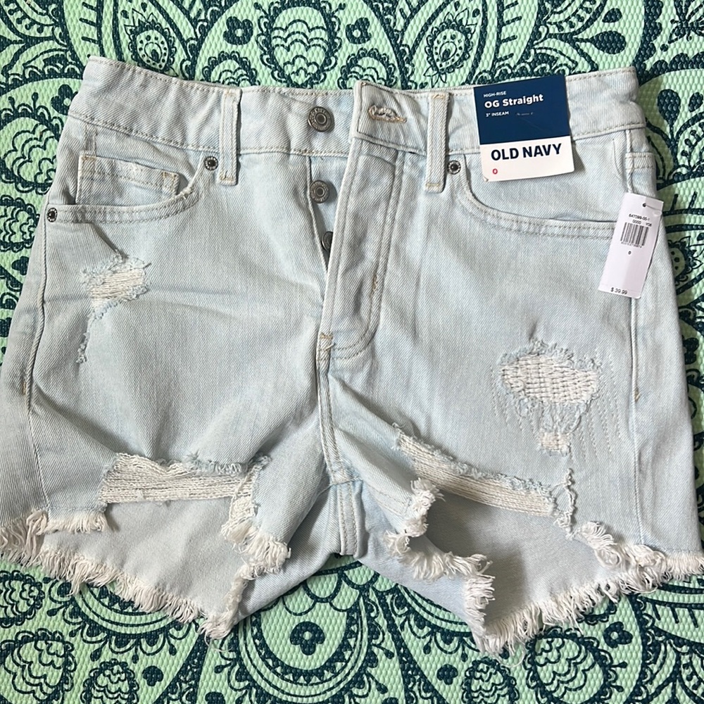 ☀️ NWT Old Navy High Rise Jean Shorts ☀️